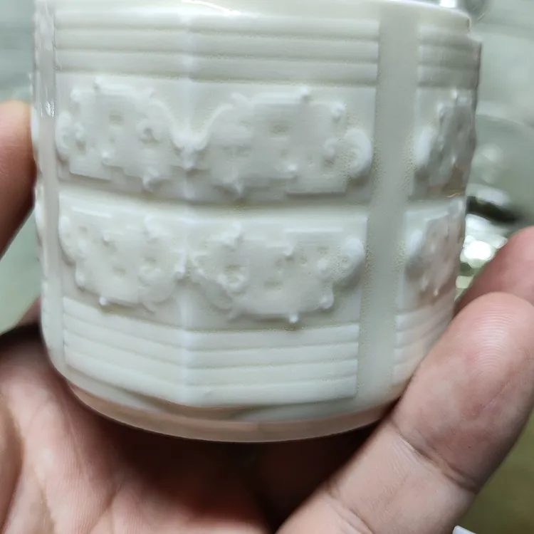 《一路顺系列►龙纹玉琮杯》出窑,定瓷