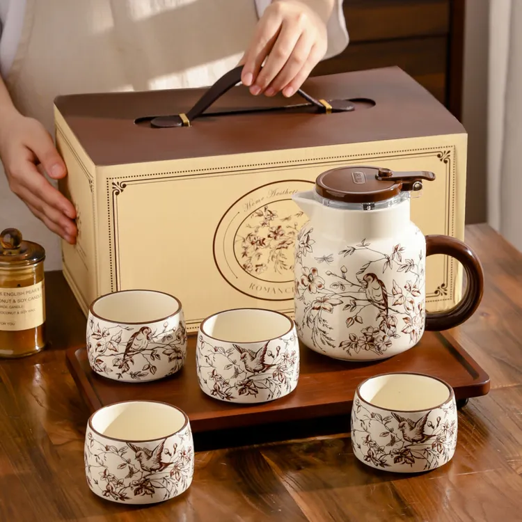 川岛屋茶壶套装茶杯子茶具杯具乔迁新居搬家暖房订婚新婚结婚礼物