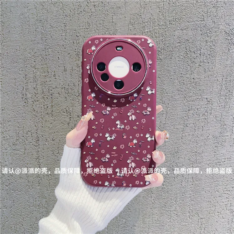 （华为mate60系列）金属小胖妹适用华为mate60/60Pro/60Pro+手机壳