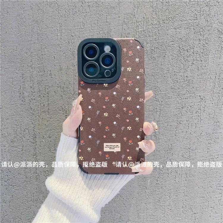 瞳眼全包小羊皮适用苹果iPhone17/华为荣耀/oppo/vivo/小米手机壳