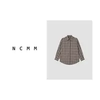 NCMM匠音夫妇「芒格」秋天味道的耐搭耐看的格子衬衫 C-A8121