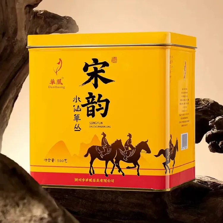 单凰凤凰单丛 宋韵 水仙单丛 炭韵熟茶 一罐500克配礼袋