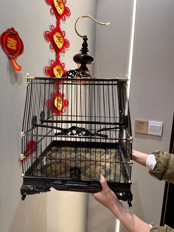 越南原装进口乌木方笼边长37公分大满配