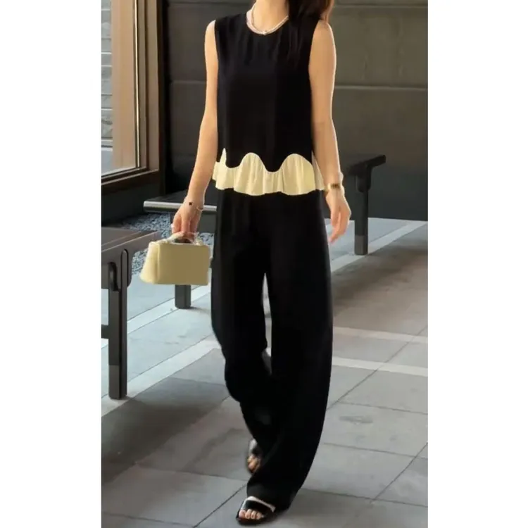 艾塔莉气质慵懒风原宿风时尚套装气质休闲显瘦小众宽松时尚夏季薄