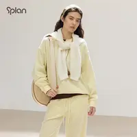 【早秋新品】SPLAN唤醒计划 简约舒适卫衣长裤运动套装25145 25681