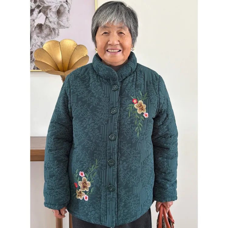 奶奶冬装2025新款国风加厚棉服外套中老年妈妈冬气质保暖棉衣