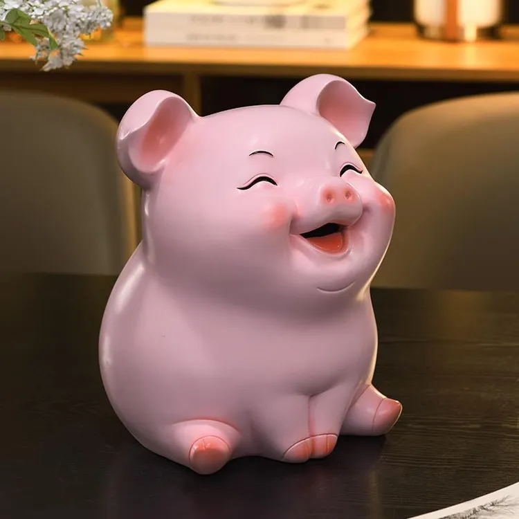【新疆包邮】小猪存钱罐2025新款只进不出儿童男女孩大容量金猪储