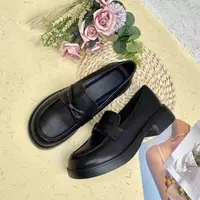 7885-5乐福鞋2025春秋款防滑一脚蹬中年单鞋女防滑妈妈鞋工作鞋