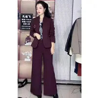 无领西装外套气质高级感小个子通勤职业西服上衣女生韩系ins衣服