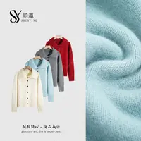 【仟娜】温柔又显白~法式复古慵懒风简约针织衫SY73ZZ04