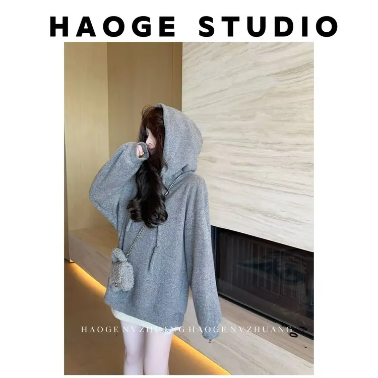 浩哥严选●云弹芭蕾HGQ5WT4006A卫衣外套预休闲舒适百搭日常秋冬款