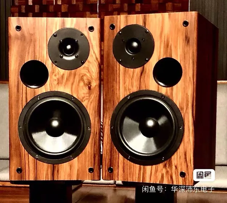 王子发烧级7寸无源音箱二分频书架箱 三频平衡 厚实霸气 细腻贵气
