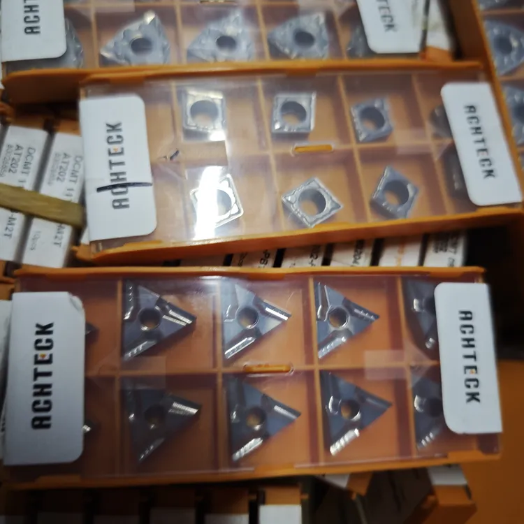 上新 原装澳克泰陶瓷车刀片高光洁度耐磨钢件用