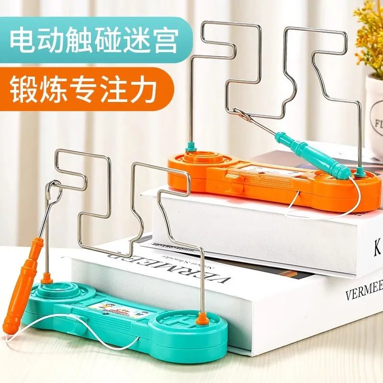 3D电碰迷宫多面体益智玩具儿童玩具1-3岁玩具专注力训练桌面游戏