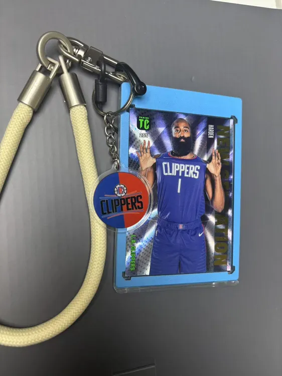 篮球精美挂件 TC系列球星卡纪念卡（快船队） 联系客服可定制