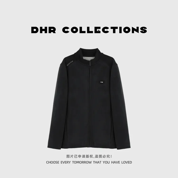 豆豆9【暖宝男】桑蚕丝+绵羊毛冬季新款厚实保暖上衣-220125DW