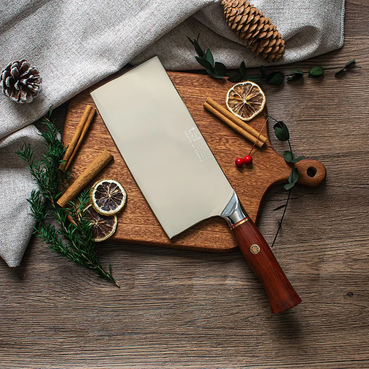 亮仔专属通体山特维克14C28N粉末钢家用菜刀中式切片刀锋利耐用