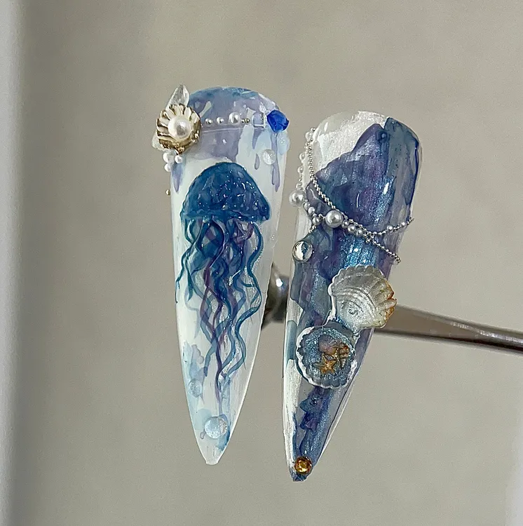 小咪同学&Kusa深海水母贝壳模具