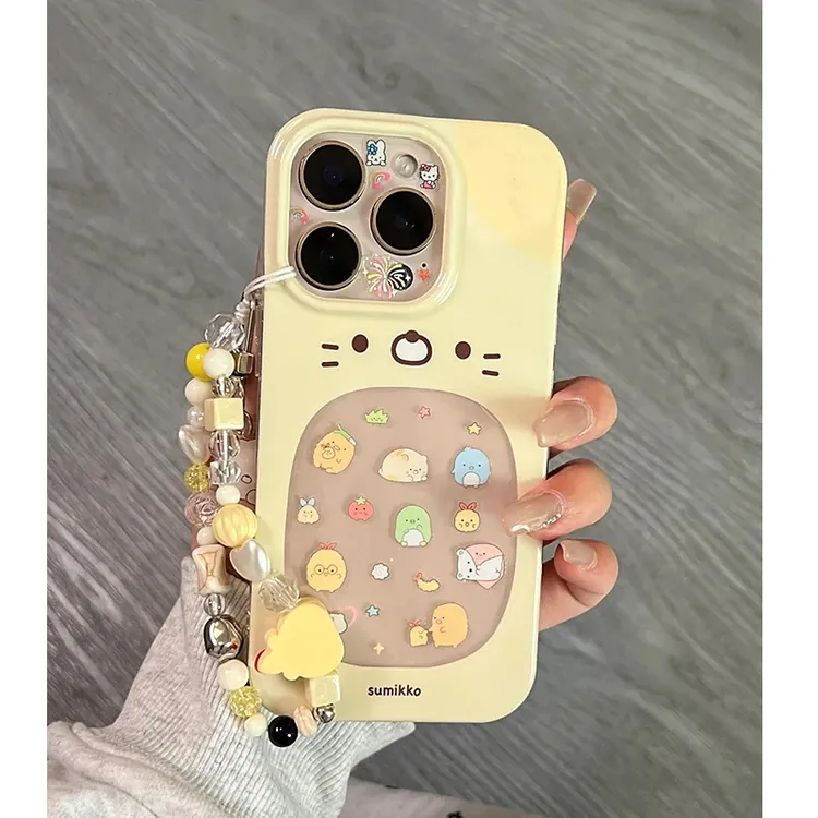 GGBond大嘴猫小动物适用iPhone1615高透手机壳华为vivo小米15oppo