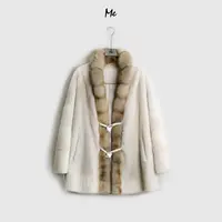 ME【丹麦进口王妃水貂】哥本哈根水貂保暖时尚一手长皮草MESA2424