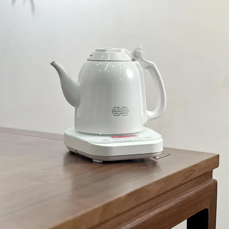 吉谷TB005珍珠白底部全自动上水烧水泡茶专用家用恒温304不锈钢