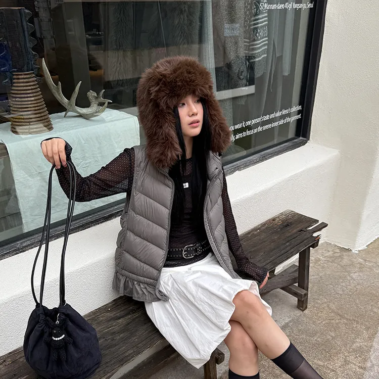 【Havvind】新品25秋冬AALSUND DOWN VEST 奥勒松鹅绒背心女