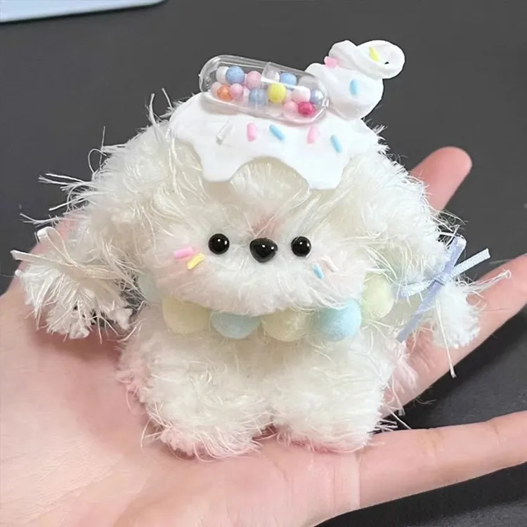 兔毛扭扭棒小狗手工diy材料包自制成品毛绒玩偶生日礼物女生玩具