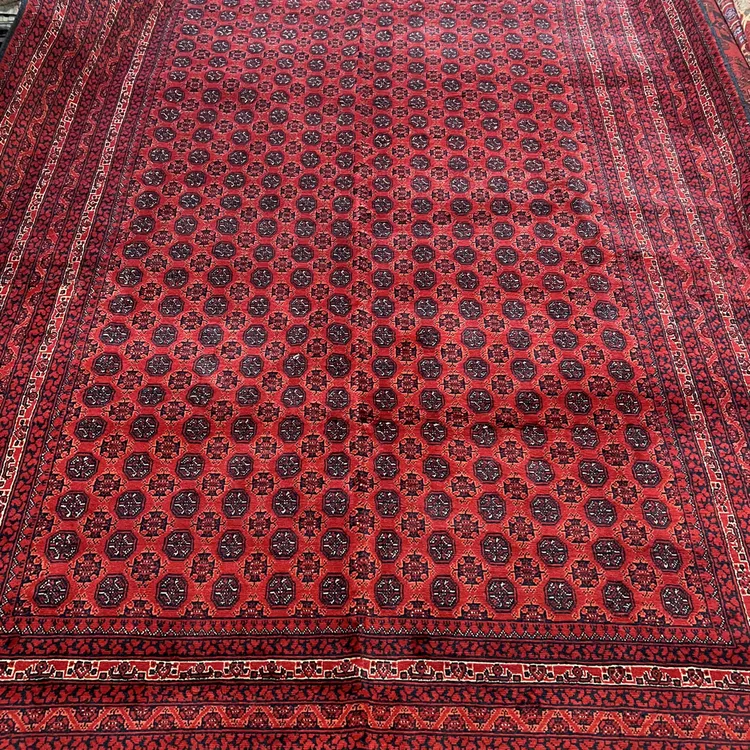 阿富汗手工羊毛地毯201 x293