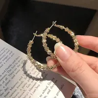 【40】浅金女风金色耳环不掉色耳饰百搭轻奢法式小众