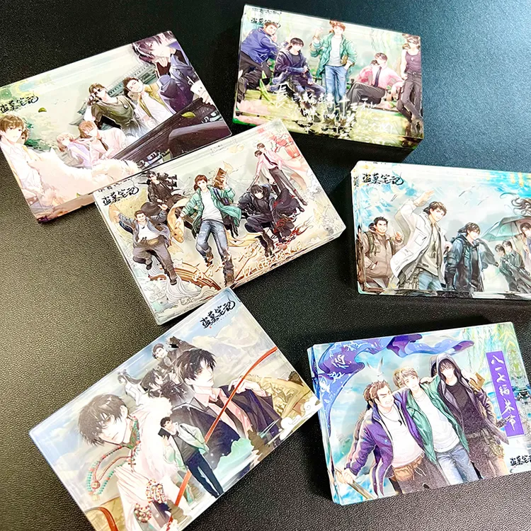 盗墓笔记卡砖立牌吴邪胖子张起灵周边新款亚克力砖桌面摆件