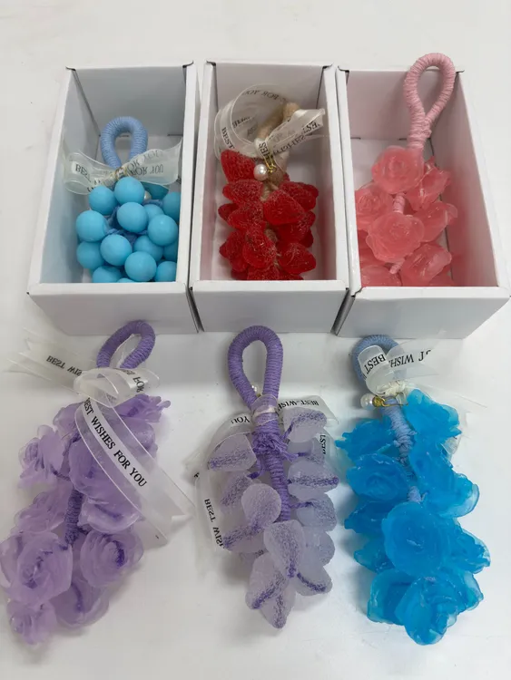 水晶玫瑰花香熏皂手工制作马卡龙可沐浴洗手还能当车载香薰伴手礼