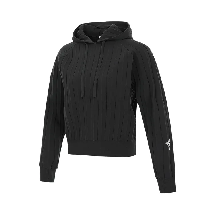 【滔搏联动】adidas阿迪达斯女子FUSTL W P HDY针织连帽卫衣JM4255