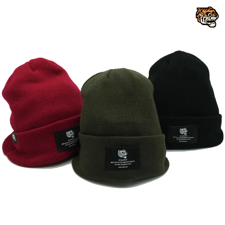 郑郑郑NEIQ硬汉克拉克拉法帽针织帽子时尚套头帽加厚保暖冷帽