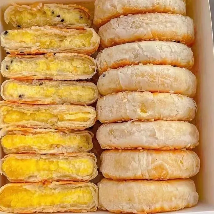 【新客立减！半价抢】绿豆酥饼老式手工绿豆糕点心休闲茶点解馋零食