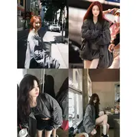 徐秋阳    褶皱飞行服  秋季新款百搭时尚休闲显瘦外套9967
