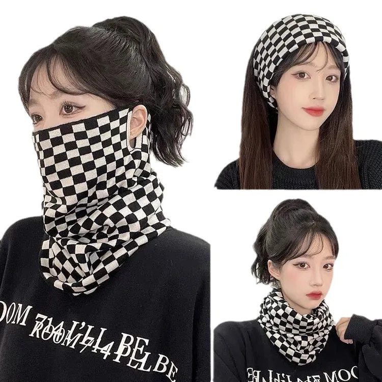 【升级款】秋冬时尚防寒保暖挂耳式围脖围巾百搭骑行防护面罩