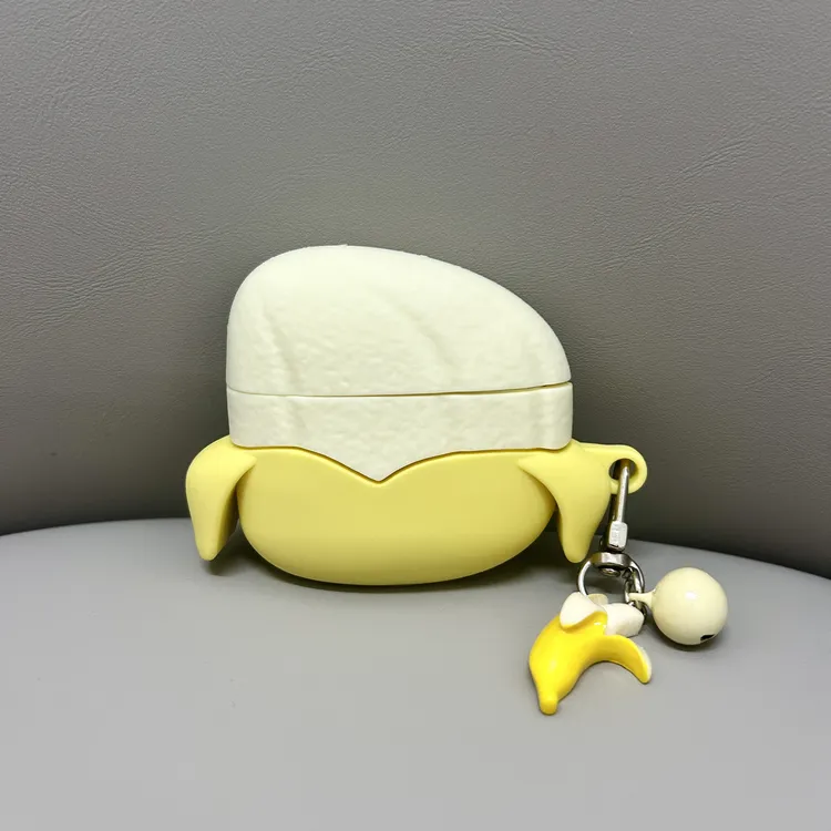 香蕉适用苹果airpodspro3耳机保护套airpods4壳套pro2苹果3保护套