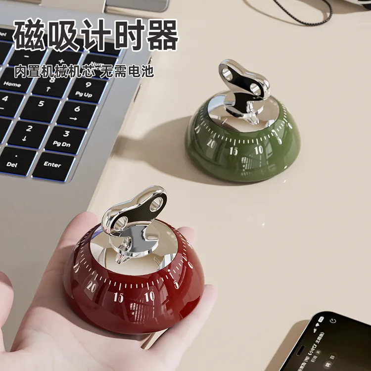 厨房计时器机械提醒器时间管理闹钟小学生自律神器定时器家用钟表