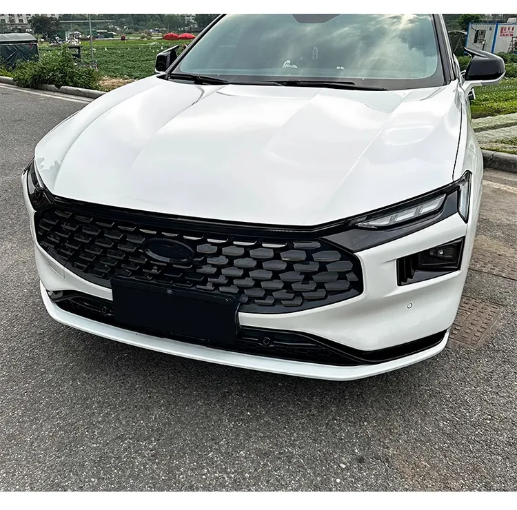 适用于22-23-25新款蒙迪欧前脸前杠饰条改装黑化套件【顶配同款】件