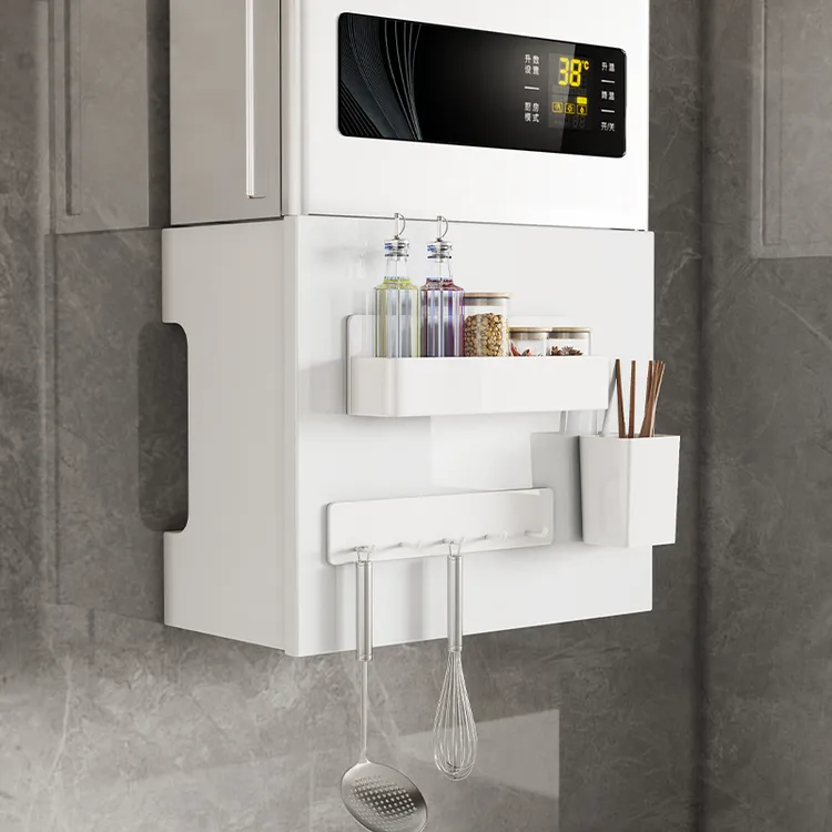 热水器遮挡罩厨房燃气天然气管道遮丑洞洞板装饰表箱壁挂炉置物架