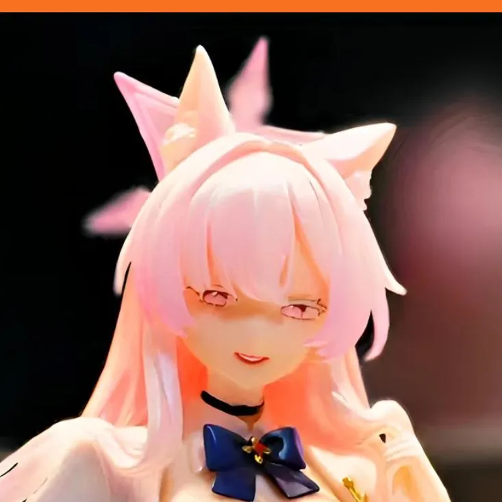 【达人专属】碧蓝档案 怪盗清澄晶1/7猫耳手办目前市面上顶配版28CM