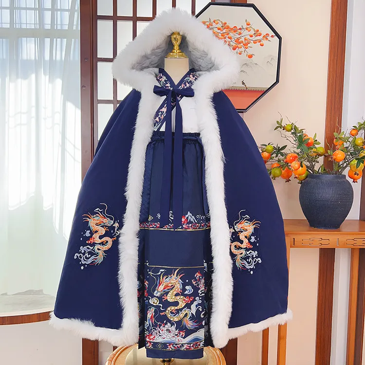 中国风男童国风唐装套装秋冬宝宝周岁衣服冬季男孩冬装喜庆儿童拜