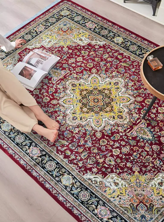 【签名款】伊朗原装进口真丝地毯高端欧式法式美式轻奢客厅卧室家用