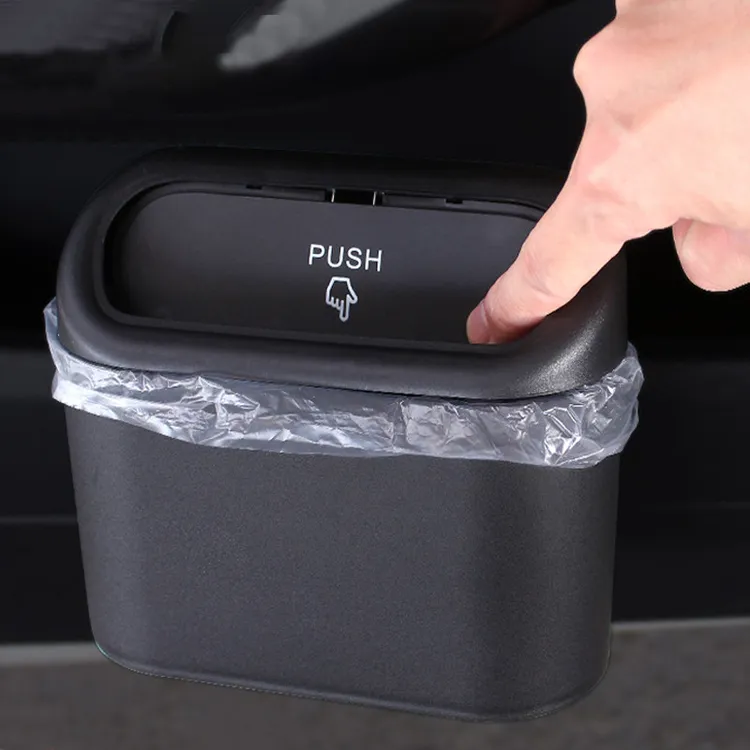车载垃圾桶汽车内用副驾驶车门车挂式车用置物桶收纳垃圾袋车用品