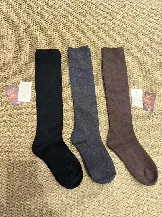 太好穿了！升温黑科技轻盈速暖美丽奴羊毛袜小腿袜