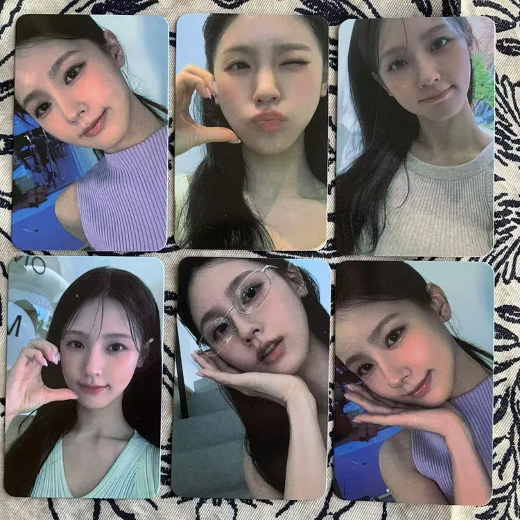 【正品现货】idle女娃 赵美延小卡 面卡代言卡