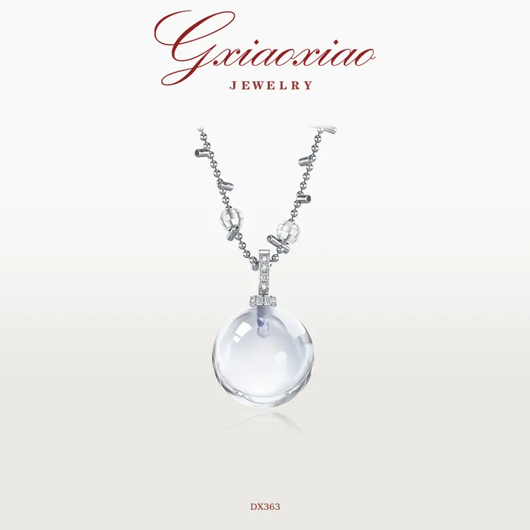 G XIAOXIAO 冰透感高级轻奢气质百搭项链DX363新年礼物