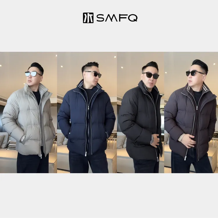 水木夫妻【男款】“极寒止步”轻盈无压 假两件防风保暖休闲羽绒服