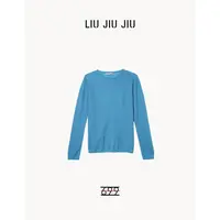 LIUJIUJIU 深圳南油轻奢高端韩系驼绒混纺套头针织毛衣MY5093L