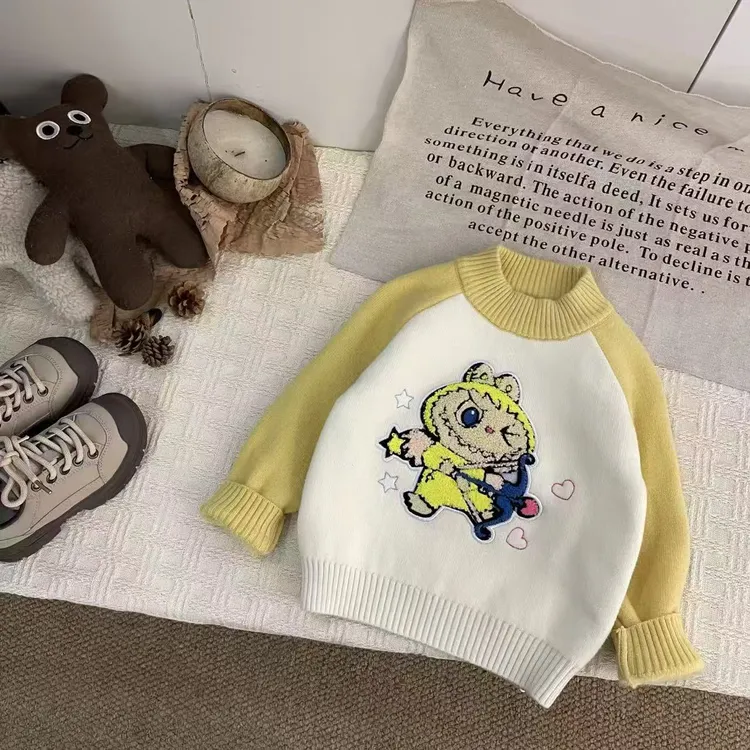 88736 秋冬新小童加绒卫衣